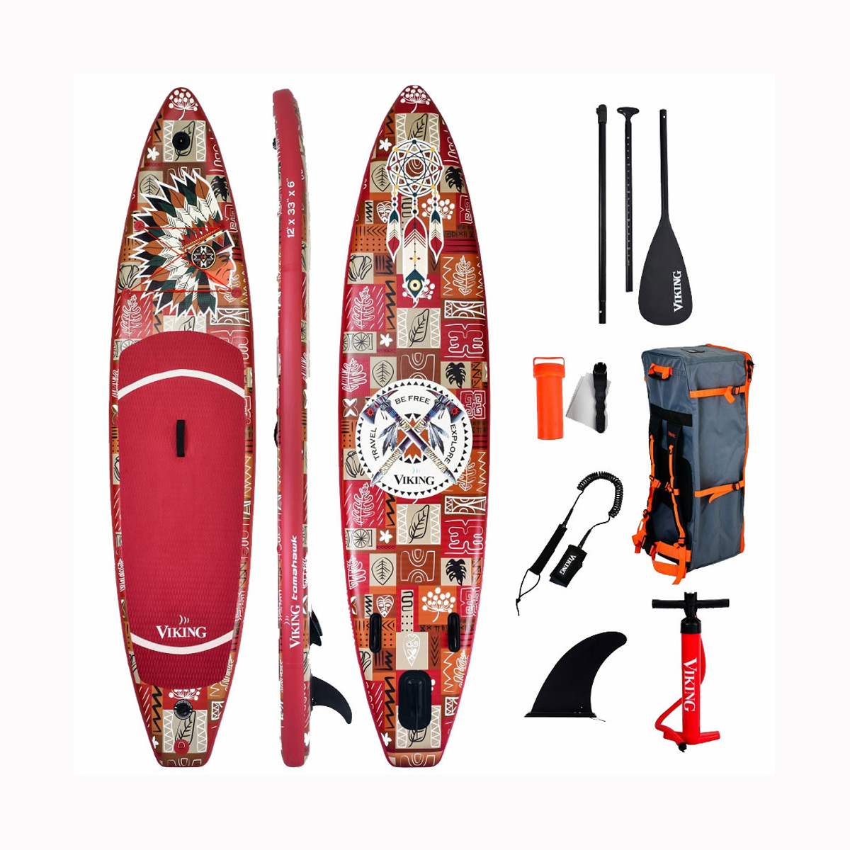 SUP VIKING TOMAHAWK 12' Touring MLS