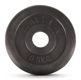 Δίσκος με Επένδυση Λάστιχου Amila 28mm 0,50kg 44431 Δίσκος με Επένδυση Λάστιχου Amila 28mm 0,50kg 44431